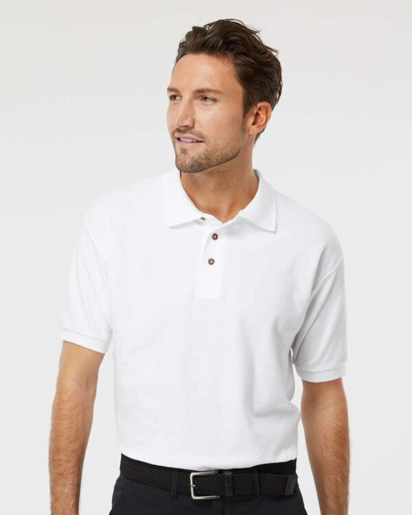 M&O 7002 Ring-Spun Piqué Polo