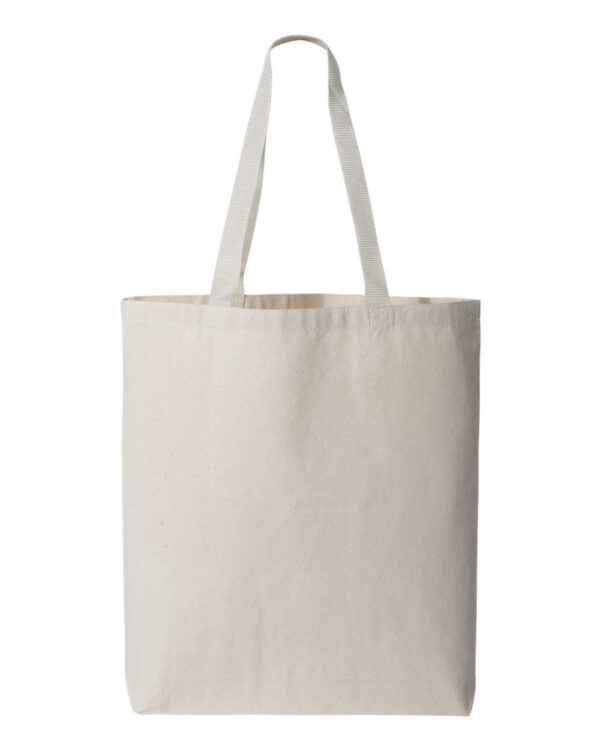 Q-Tees Q4400 Canvas Tote Bag Colour Handles