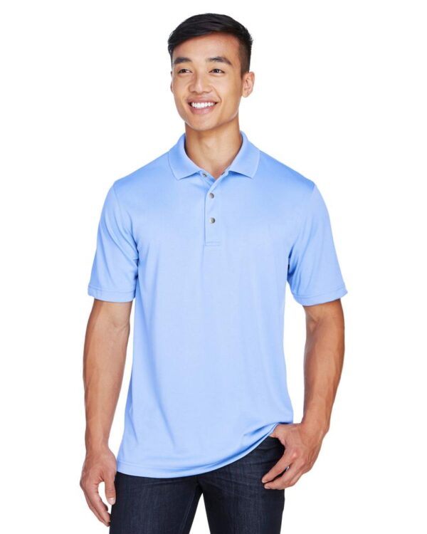 Harriton M345 - Men's Advantage IL Snap Placket Performance Polo